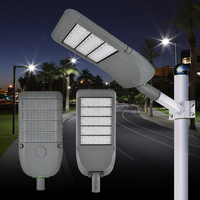 Lampadaire LED extérieur commercial étanche IP66 120LM/W 100W 150W 200W 250W 300W pour routes, autoroutes, jardins et zones rurales