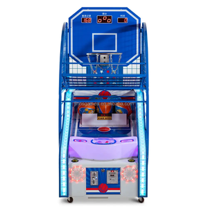 Macchina da Gioco Arcade di Basket a Gettoni Personalizzata Eurostyle <span class=keywords><strong>Jinns</strong></span>, Adatta per Adulti e Bambini, in Acrilico e Metallo - Product Image 4