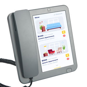 8-inch Touch Screen HD Video Voice Android Desktop Call Video Fixed Wireless <strong>Phone</strong> WiFi Smart Telephone Android - Product Image 1