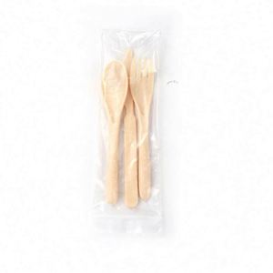 Ensemble de couverts de voyage portables et durables en plastique avec étui – Idéal pour le camping, les pique-niques, les barbecues en extérieur et les voyages en voiture - Product Image 3