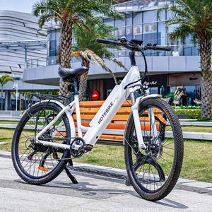 Vélo électrique chinois avec <span class=keywords><strong>moteur</strong></span> 250W, cadre en alliage d'aluminium 26'' 28'', batterie cachée 36V, vélo de ville, Europe - Product Image 6