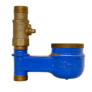 De alto margen productos latón mojado-dail de medidor de agua de <span class=keywords><strong>la</strong></span> instalación de cuerpo con válvula - Product Image 5