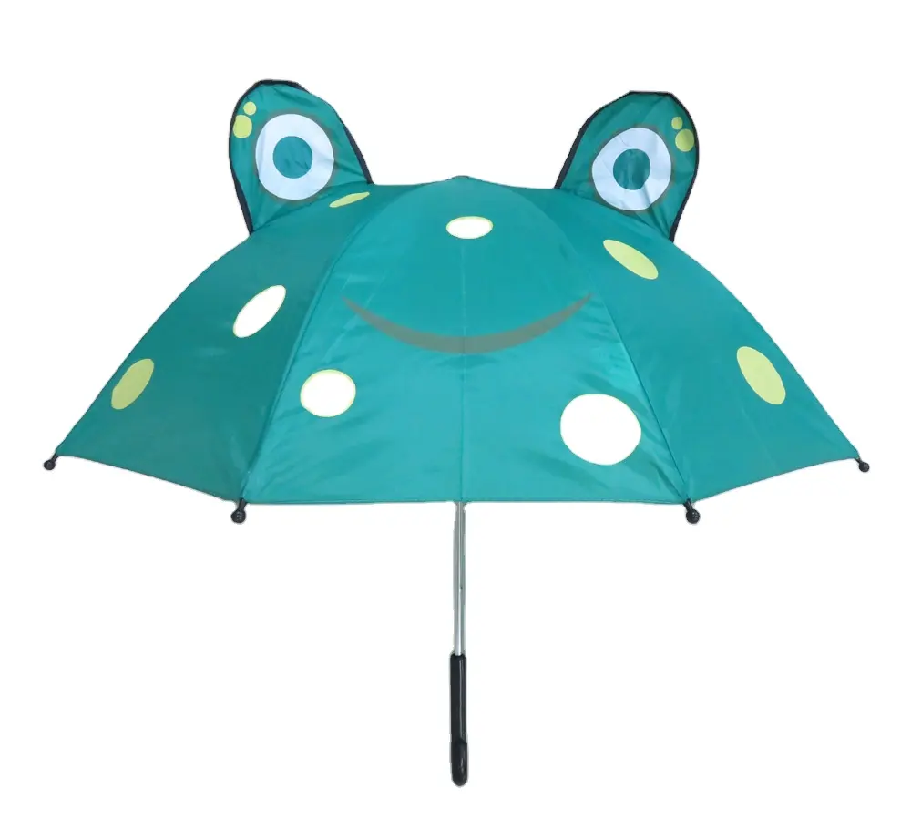 17*8K Tự Động Mở Bán Buôn Kid Umbrella Animal Cat