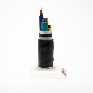 3-Phasen-PVC-isoliertes PVC-Mantelkabel mit Stahlbandarmierung, Kupferleiter, <span class=keywords><strong>VV</strong></span> 0,6/1 <span class=keywords><strong>kV</strong></span>, 3C+2 - Product Image 5