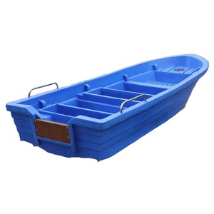 Bateau de croisière en plastique PE bleu de 5,3 m, coque de bateau en polyéthylène, moteur - Product Image 4