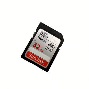 Carte mémoire plastique SanDisk Ultra haute vitesse pour carte SDHC UHS-I Mini SD, C10, compatible avec les caméras IP, la navigation, les enregistreurs vidéo numériques (DVR) et les lecteurs MP3 - Product Image 1
