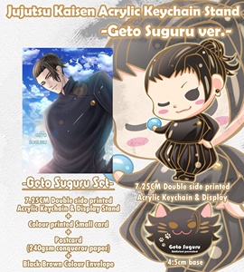 แท่นอะคริลิคพิมพ์ลายอนิเมะสองด้าน OEM ODM พร้อมชุดโปสการ์ด - Product Image 1