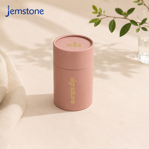 Emballage en tube kraft avec impression de logo en couleur personnalisée, cylindre en carton gaufré, boîte en tube de carton pour huile essentielle, cosmétique - Product Image 4