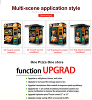 Machines à pizza au fromage, machine à pizza automatique rapide, prix industriel, distributeur automatique de pizza d'intérieur, entièrement automatique