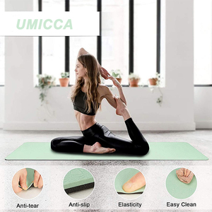 UMICCA 2024 Venta caliente antideslizante al por mayor Fitness <span class=keywords><strong>ejercicio</strong></span> al aire libre e Interior Fitness Tpe Yoga Mat - Product Image 6