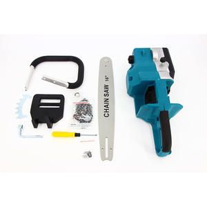 <span class=keywords><strong>Scie</strong></span> à chaîne à batterie au lithium de 16 pouces, 21V, double batterie rechargeable, OEM, bricolage, élagage, abattage - Product Image 4