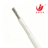 Câble tressé en mica stable certifié RoHS, résistant aux hautes températures, avec âme en nickel-chrome pour le câblage interne des fours