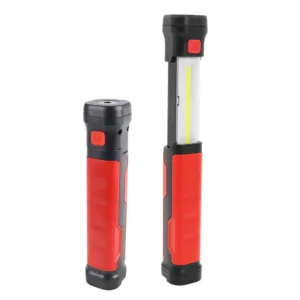 Telescopic Flashlight Pull Up Light Up Rechargeable Cordless Inspection Light Magnetic Base Adjustable LED Working Light