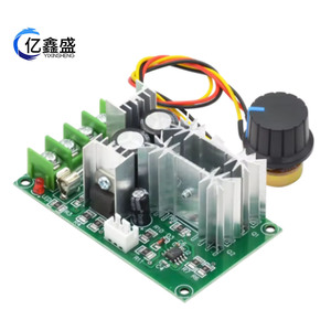Controlador de Velocidad de Motor DC YIXINSHENG 12V 24V 36V 48V 20A Módulo Controlador PWM para Motor de Alta Potencia - Product Image 1