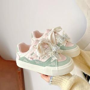 Explosions Board Chaussures de course Femmes 2025 Nouvelle arrivée Semelle épaisse Blanc All-match <span class=keywords><strong>Pain</strong></span> Chaussures - Product Image 1