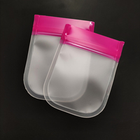En gros, ensemble de mini-sachets biodégradables réutilisables à fermeture éclair pour aliments, sacs de rangement en PEVA pour pilules avec impression offset pour le sucre