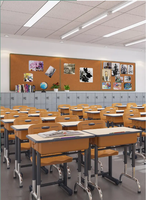 Bureaux et chaises d'école Bureaux et chaises pour enfants d'école unique pour étudiants