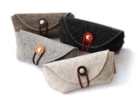 Étui à lunettes portable grande capacité en feutre doux, pochette de rangement pour lunettes de soleil, sacs de voyage pour lunettes – Nouvelle collection tendance