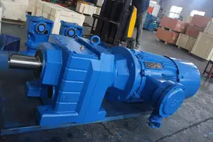 GR Series Helical Bevel Speed Reducer Gear Box Transmission Part For Plastic Machines