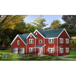 HEGE <b>Prefab</b> <b>House</b> Light Steel Frame Farmhouse Villa 20+lb/sq.ft Roof Load Total Project Solution - Product Image 1