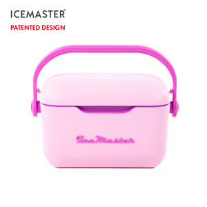 Glacière isotherme IceMaster 6 canettes 12QT 21QT en plastique rose, glacière portable commerciale pour aliments avec sangle et poignée - Product Image 2