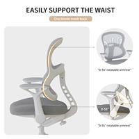 Ascenseur de vente directe d'usine chaise d'étude ergonomique rotative pour enfants chaise de lecture intérieure pour enfants ODM
