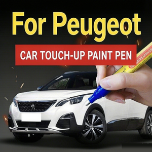 Stylo de retouche de peinture pour Peugeot 308 2008 408 206, couleur assortie, pour réparation de rayures et de éclats de voiture, fabriqué en Chine - Product Image 1