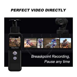 <span class=keywords><strong>Feiyu</strong></span> <span class=keywords><strong>Pocket</strong></span> 2s Gimbal-In-One Cámara deportiva Estabilizador de mano de 3 ejes Grabación DE VIDEO 4K Diseño dividido con micrófono usable - Product Image 6