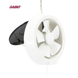 Ventilatore <span class=keywords><strong>di</strong></span> <span class=keywords><strong>Scarico</strong></span> Elettrico Piccolo e Rotondo, Silenzioso, per Ventilazione Domestica, Cucina, Bagno, Finestra in Vetro, Personalizzabile OEM, Montaggio in Plastica - Product Image 3