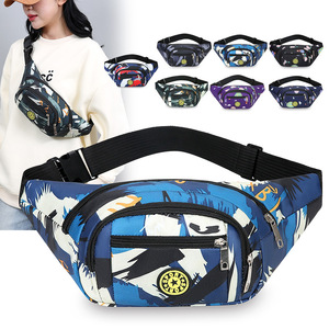 Porter Sports Waist <b>Bag</b> Nylon Large Capacity Water Resistant <b>Crossbody</b> <b>Bag</b> For Outdoor Travel Unisex <b>Phone</b> Storage <b>Bag</b> - Product Image 2