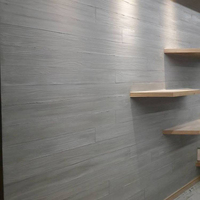 Panneau de Offre Spéciale gris moderne en fibre de ciment pour le revêtement de mur intérieur extérieur pour la décoration de villa de panneau mural de façade de plafond