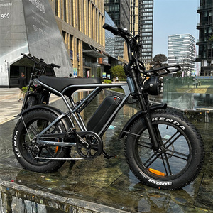 UE EE. UU. Almacén <span class=keywords><strong>H9</strong></span> Fatbike Electric Fat Tire Bike Suministro de fábrica Fatbike 20 pulgadas 48V Bicicleta eléctrica 50 km/h - Product Image 5