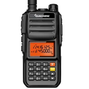 Двустороннее радио QUANSHENG 136-174/400-480 мГц UHF/VHF Ham двухдиапазонный приемопередатчик 10 Вт TG-UV2PLUS