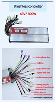 Kit Motor DC tanpa sikat Mid-Drive, 800W 48V untuk penyimpanan dalam ruangan sepeda e-sepeda apartemen-penggunaan skuter listrik