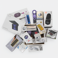COSMOVA Surprise Lucy Purple – Boîte Mystère Électronique Avancée 8 Pièces : Smartphone, Tablette, Montre Connectée, Écouteurs, Haut-parleur – Livraison Rapide