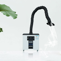 Penghisap Asap Solder dan Las Portabel Baru dengan Filter HEPA & Karbon Aktif Desain Mobile untuk Penggunaan Industri/Laboratorium