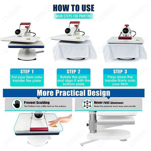 Nuevas llegadas: Máquina <span class=keywords><strong>de</strong></span> sublimación 5 en 1 y 8 en 1 <span class=keywords><strong>para</strong></span> camisetas, tazas, gorras y platos, modelo F910 - Product Image 4