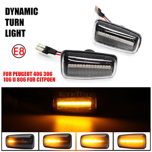 Feu latéral LED dynamique pour <span class=keywords><strong>Peugeot</strong></span> 106 II <span class=keywords><strong>306</strong></span> 406 Expert Citroën Berlingo Saxo Xantia Fiat Scudo Clignotant - Product Image 4