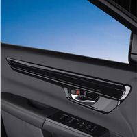Accessoires de modification de garnitures décoratives intérieures de voiture en ABS noir brillant pour Honda CR-V 2023-2026