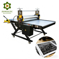 Nouvelle Presse à Chaud Semi-Automatique Électro-Hydraulique à Plat pour Imprimante, Unité de Gravure et d'Estampage Multicolore de Précision pour l'Art