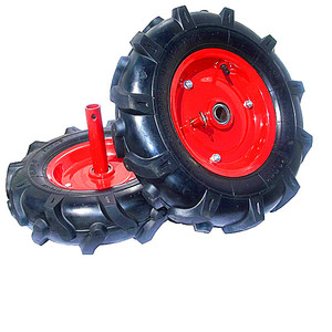 4,00-8 Neumático rotativo <span class=keywords><strong>para</strong></span> jardín y tubo interior equipado con disco <span class=keywords><strong>de</strong></span> llanta <span class=keywords><strong>de</strong></span> metal <span class=keywords><strong>para</strong></span> uso en tractores agrícolas - Product Image 4