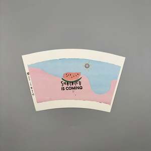 Wholesale Free Sample Food Grade Double Side PE Coated <b>Paper</b> Cup Flexography Printed Moisture Proof Offset Printing for Cookies - Product Image 5