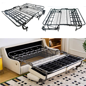 Heavy Duty Iron Contemporary Foldable <strong>Sofa</strong> <strong>Bed</strong> <strong>Frame</strong> with Premium Furniture Hardware Accessories for Apartment Use - Product Image 1
