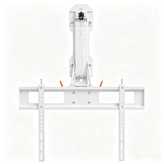 Electric Pull Motorized Fireplace Mantel TV Mount High-grade Steel 35KG Load Capacity 75" Optional Max Size Height Adjustable