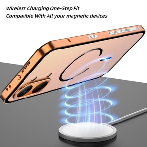 Pour <span class=keywords><strong>Xiaomi</strong></span> Poco <span class=keywords><strong>X8</strong></span> Pro Max Étui de protection magnétique en métal élastique avec cadre pour <span class=keywords><strong>Xiaomi</strong></span> <span class=keywords><strong>Redmi</strong></span> Turbo 5 Max Coque arrière transparente mate en PC - Product Image 2