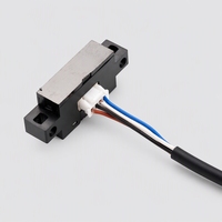 Sensor Fotoelektrik Refleksi Terbatas TZ-85W Sensor Optik Mini Tipis Datar NPN PNP untuk Deteksi Kertas Cetak Cermin Hitam