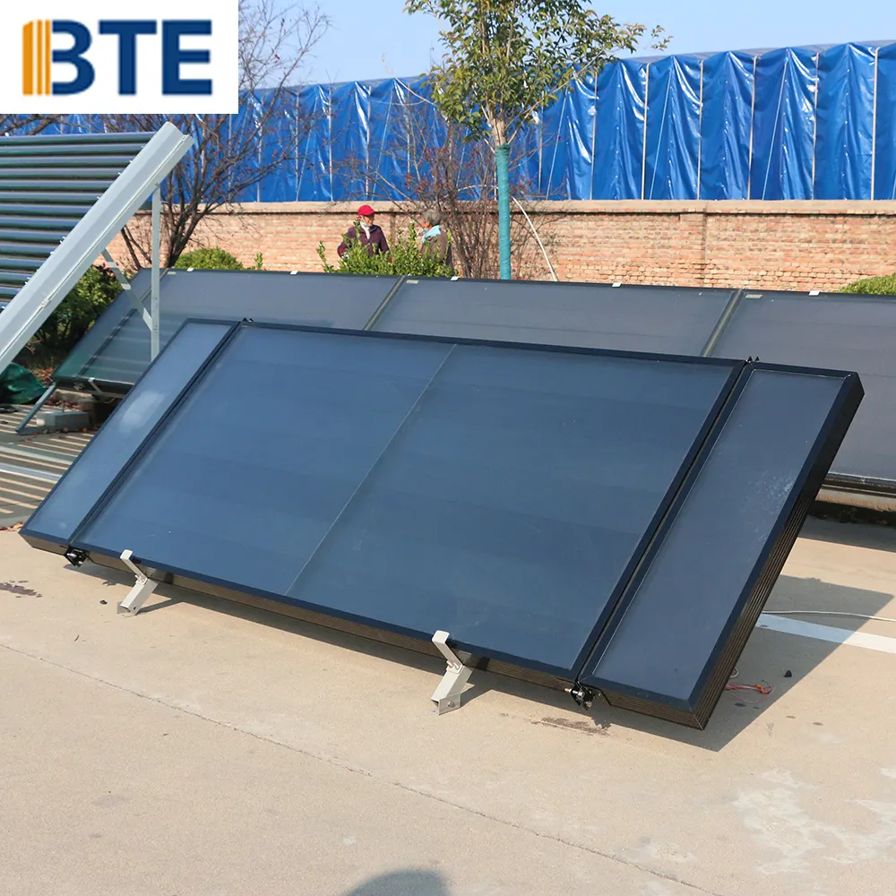 Hoch effizienter Solar-Heißluft kollektor Flachplatten-Solar lufter hitzer für 5-25 m2 Raumheizung
