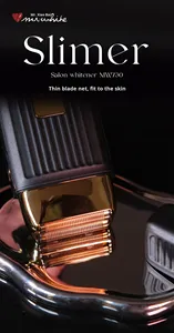 Afeitadora Eléctrica Profesional de Alta Velocidad Modelo 730 Plateada para Cabeza Calva, Recortadora de Pelo para Hombres, de Titanio, para Uso Doméstico y Hotelero - Product Image 3