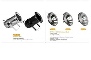 Ampoule halogène scellée traditionnelle à incandescence, lampe tungstène PAR 64 PAR64 1000W, ampoule de scène CP60 CP61 CP62 - Product Image 5