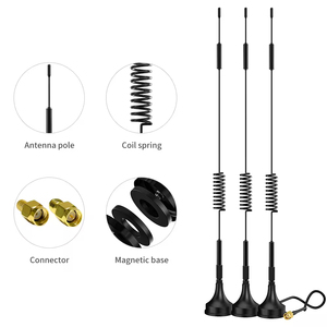Antena Dipolar Direccional de Alta Ganancia 3.8dbi 1710mhz 1900mhz S-MA RG174 GSM con Montaje Externo de Tornillo 1.8:1 VSWR - Product Image 4